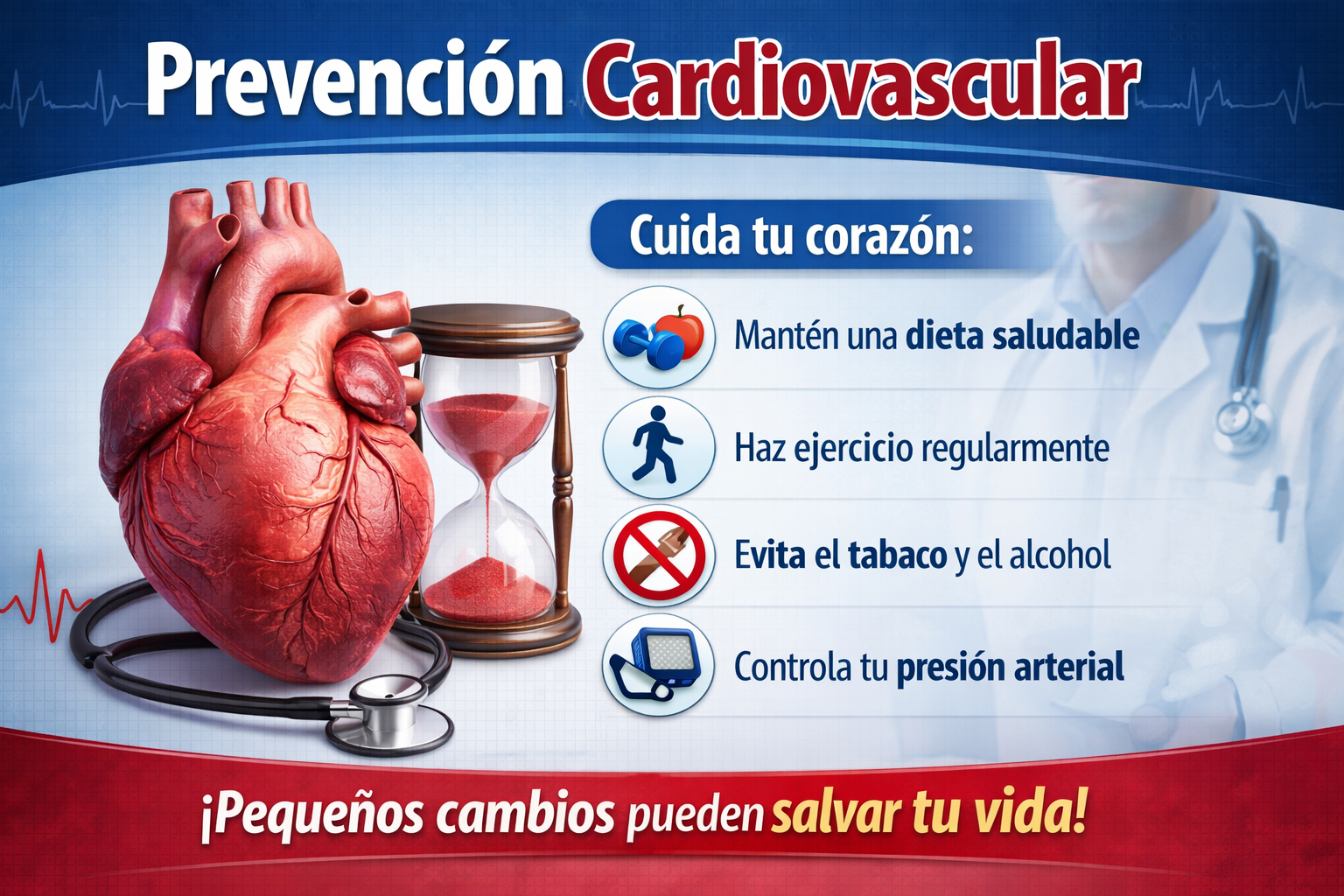 Chequeo cardiológico: prevención cardiovascular personalizada
