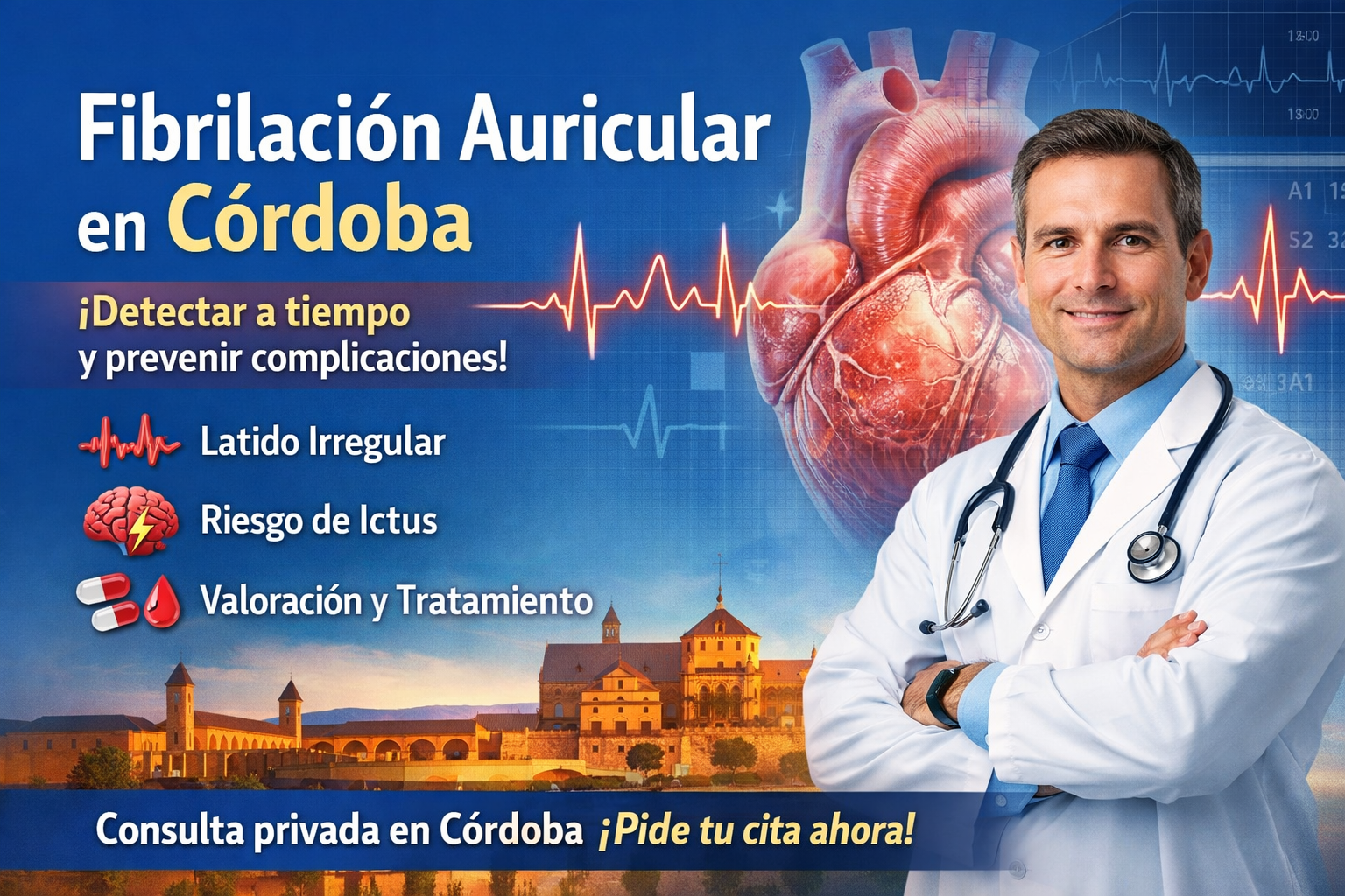 Fibrilación auricular en Córdoba